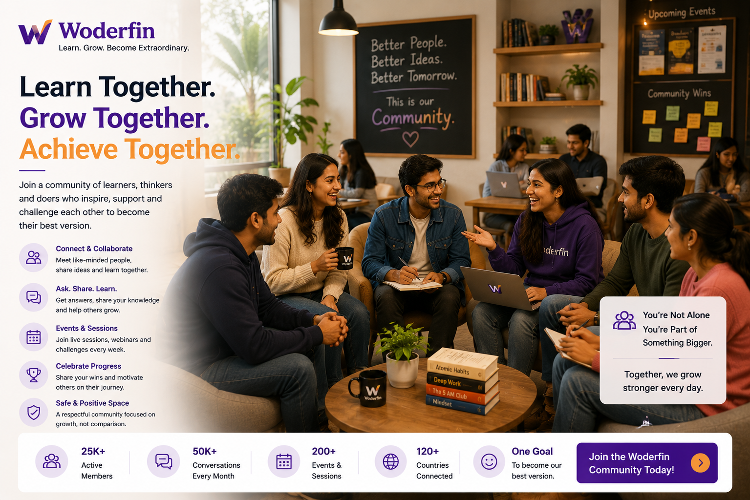 Woderfin learning community
