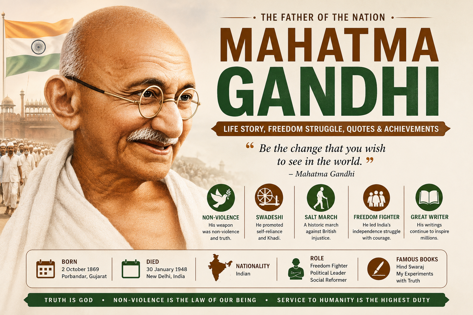 Mahatma Gandhi
